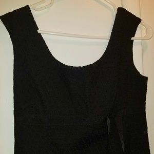 ANN TAYLOR black dress midi!!
